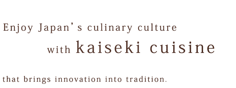kaiseki cuisine